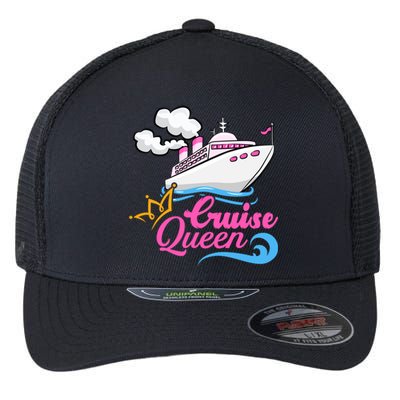 Cruise Ship Lover Cruise Queen Great Gift Flexfit Unipanel Trucker Cap