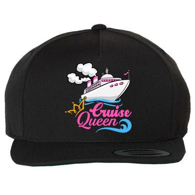 Cruise Ship Lover Cruise Queen Great Gift Wool Snapback Cap