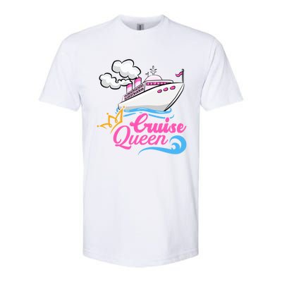 Cruise Ship Lover Cruise Queen Great Gift Softstyle® CVC T-Shirt