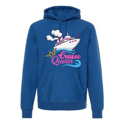 Cruise Ship Lover Cruise Queen Gift Premium Hoodie