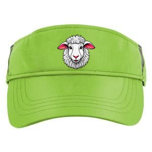 Cute Shee.P Lamb Farm Animals Cuddly Pets Adult Drive Performance Visor