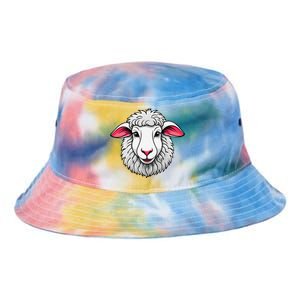 Cute Shee.P Lamb Farm Animals Cuddly Pets Tie Dye Newport Bucket Hat