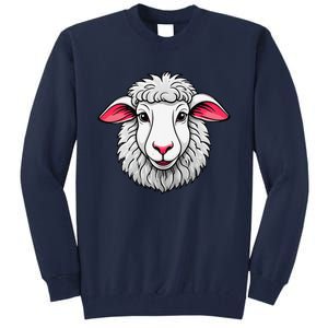 Cute Shee.P Lamb Farm Animals Cuddly Pets Tall Sweatshirt