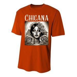 Chicana Style Lowrider Mexican American Latina Performance Sprint T-Shirt