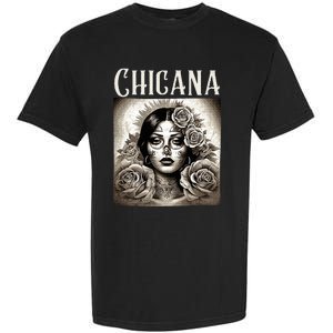 Chicana Style Lowrider Mexican American Latina Garment-Dyed Heavyweight T-Shirt