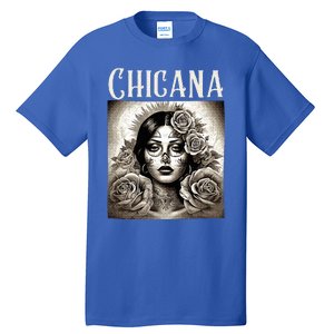 Chicana Style Lowrider Mexican American Latina Tall T-Shirt