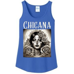 Chicana Style Lowrider Mexican American Latina Ladies Essential Tank