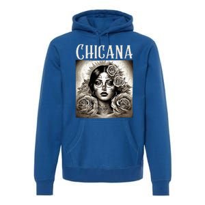 Chicana Style Lowrider Mexican American Latina Premium Hoodie