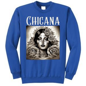 Chicana Style Lowrider Mexican American Latina Tall Sweatshirt