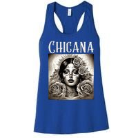 Chicana Style Lowrider Mexican American Latina Women's Racerback Tank