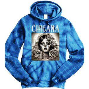 Chicana Style Lowrider Mexican American Latina Tie Dye Hoodie