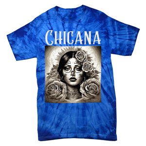 Chicana Style Lowrider Mexican American Latina Tie-Dye T-Shirt