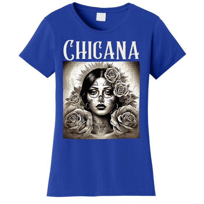 Chicana Style Lowrider Mexican American Latina Women's T-Shirt