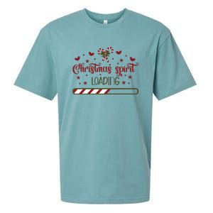 Christmas Spirit Loading Sueded Cloud Jersey T-Shirt