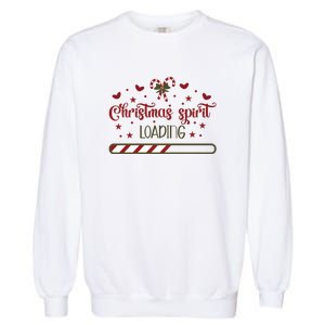 Christmas Spirit Loading Garment-Dyed Sweatshirt