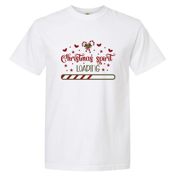 Christmas Spirit Loading Garment-Dyed Heavyweight T-Shirt