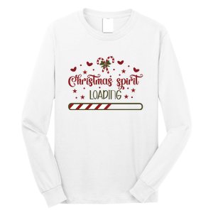 Christmas Spirit Loading Long Sleeve Shirt