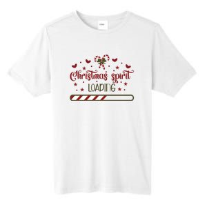 Christmas Spirit Loading Tall Fusion ChromaSoft Performance T-Shirt