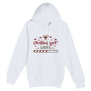 Christmas Spirit Loading Premium Pullover Hoodie