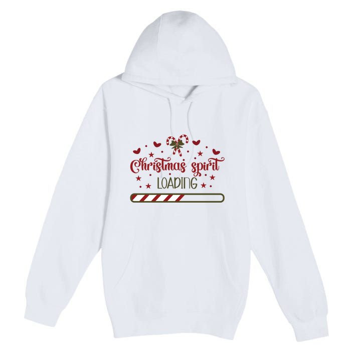 Christmas Spirit Loading Premium Pullover Hoodie