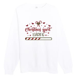 Christmas Spirit Loading Premium Crewneck Sweatshirt