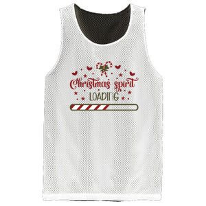 Christmas Spirit Loading Mesh Reversible Basketball Jersey Tank