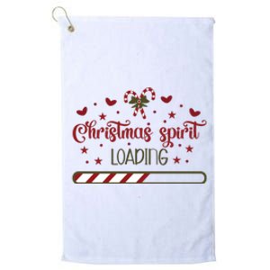 Christmas Spirit Loading Platinum Collection Golf Towel