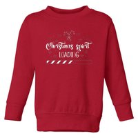 Christmas Spirit Loading Toddler Sweatshirt