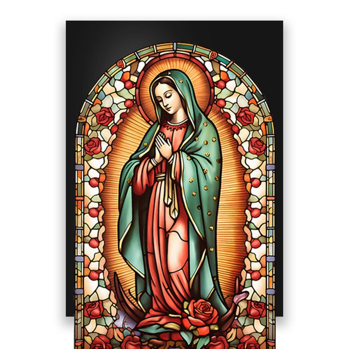 Catholic Saint Lady Of Guadalupe Graphic Women Virgin Mary Poster