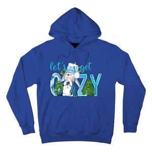 Christmas Snow LetS Get Cozy Winter Freezing Season Great Gift Hoodie