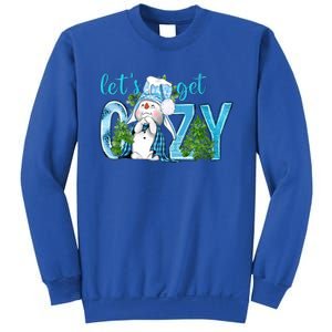 Christmas Snow LetS Get Cozy Winter Freezing Season Great Gift Sweatshirt