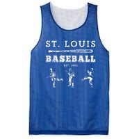 Classic St Louis Missouri Baseball Fan Retro Gift Mesh Reversible Basketball Jersey Tank