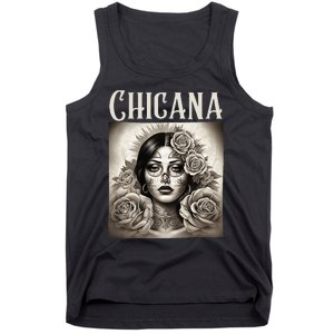 Chicana Style Lowrider Clothes Women Mexican American Latina Tank Top