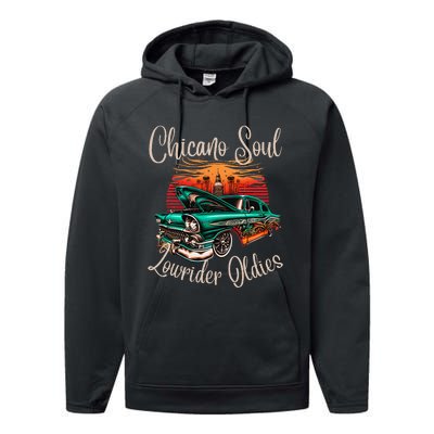 Chicano Soul Lowrider Oldies Car Clothing Low Slow Cholo Performance Fleece Hoodie