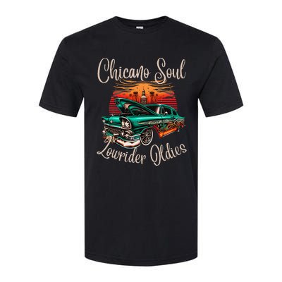 Chicano Soul Lowrider Oldies Car Clothing Low Slow Cholo Softstyle CVC T-Shirt