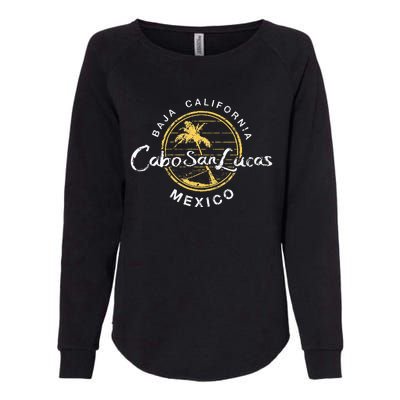 Cabo San Lucas Retro Vintage Womens California Wash Sweatshirt