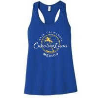 Cabo San Lucas Retro Vintage Women's Racerback Tank