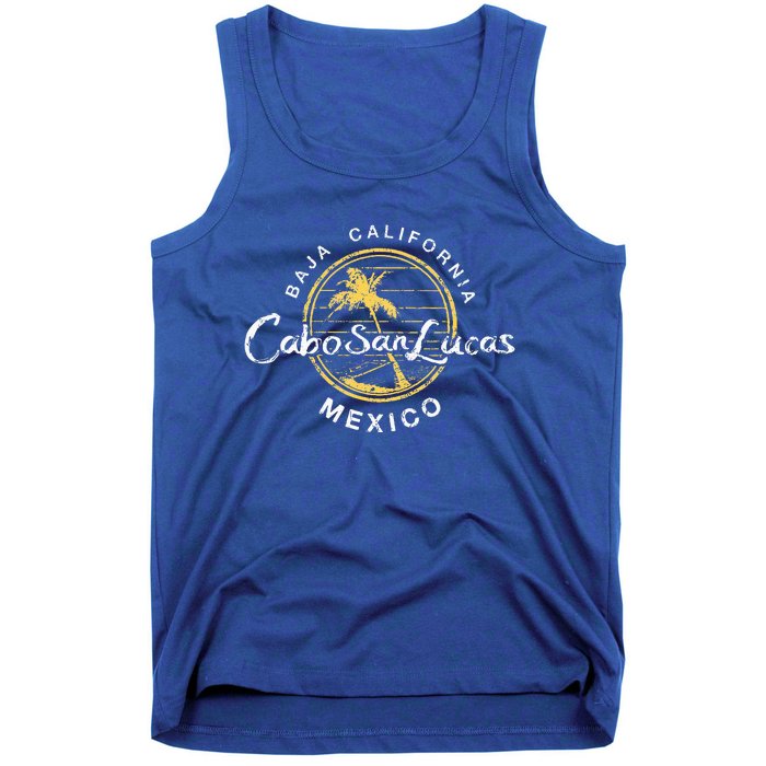 Cabo San Lucas Retro Vintage Tank Top