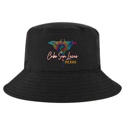 Cabo San Lucas Mexico Tie Dye Stingray Theme Family Vacation Cool Comfort Performance Bucket Hat
