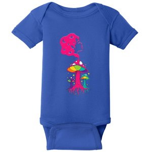 Cosmic Shroom Lady Baby Bodysuit