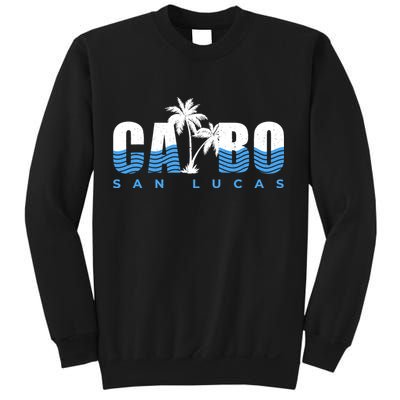 Cabo San Lucas Mexico Ocean Vibes Vintage Typography Sweatshirt