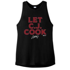 Cj Stroud Let Cj Cook Ladies PosiCharge Tri-Blend Wicking Tank