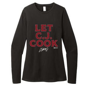 Cj Stroud Let Cj Cook Womens CVC Long Sleeve Shirt