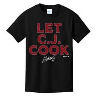 Cj Stroud Let Cj Cook Kids T-Shirt