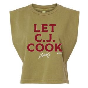 Cj Stroud Let Cj Cook Garment-Dyed Women's Muscle Tee