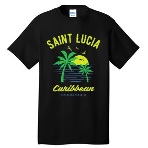 Caribbean Saint Lucia Tall T-Shirt