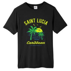 Caribbean Saint Lucia Tall Fusion ChromaSoft Performance T-Shirt