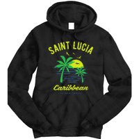 Caribbean Saint Lucia Tie Dye Hoodie