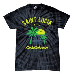 Caribbean Saint Lucia Tie-Dye T-Shirt