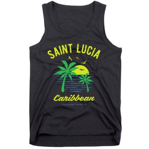 Caribbean Saint Lucia Tank Top